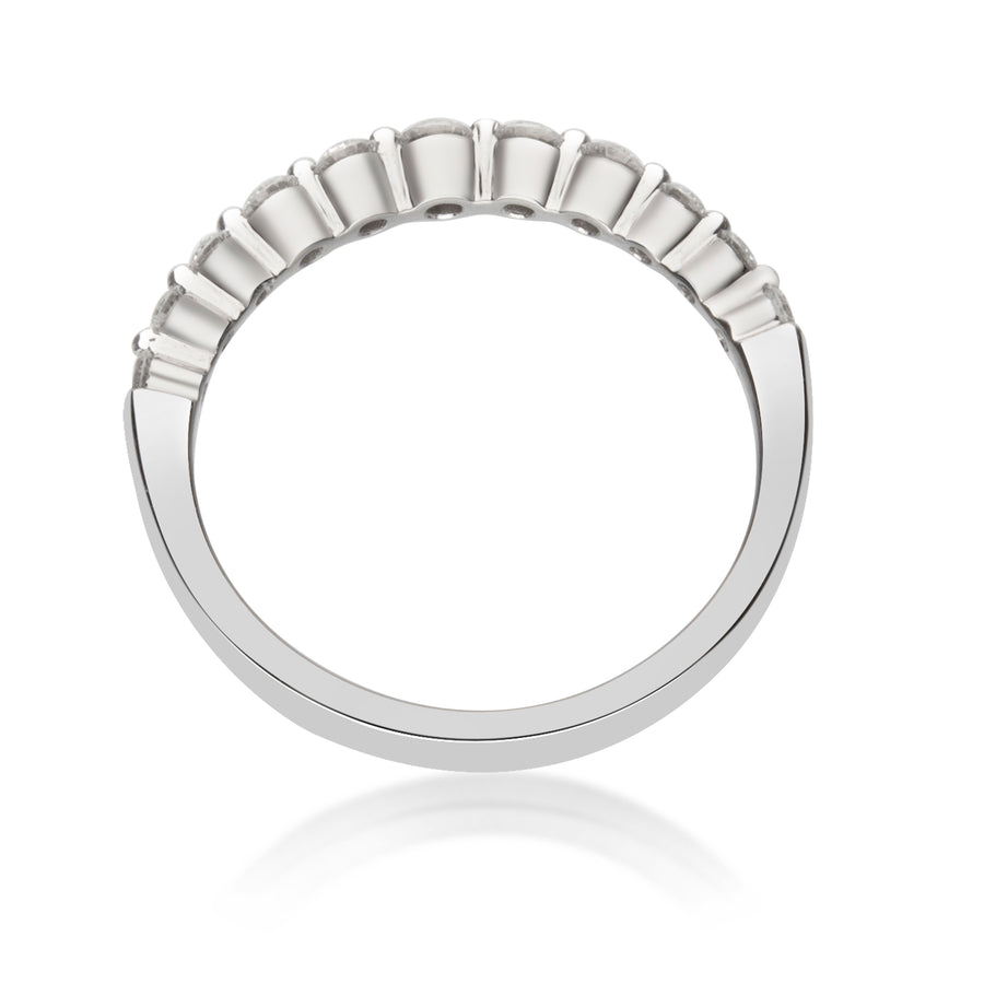 14K White Gold Diamond Ring