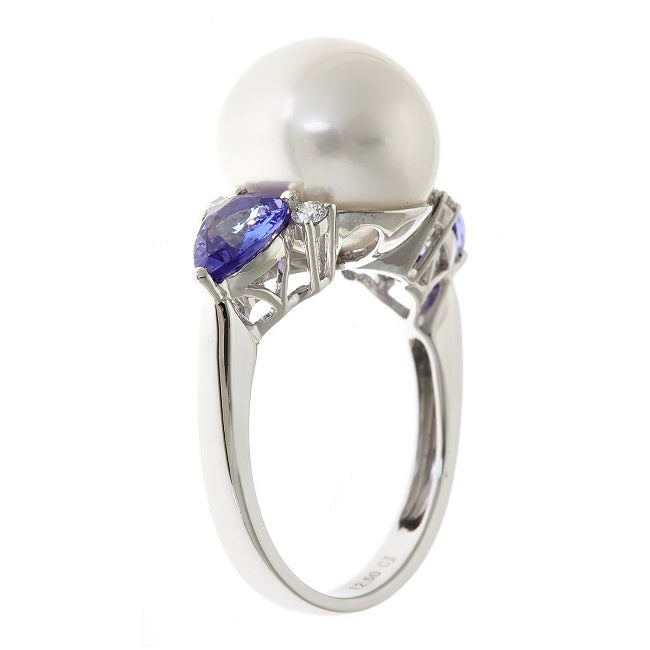14KW PEARL RING